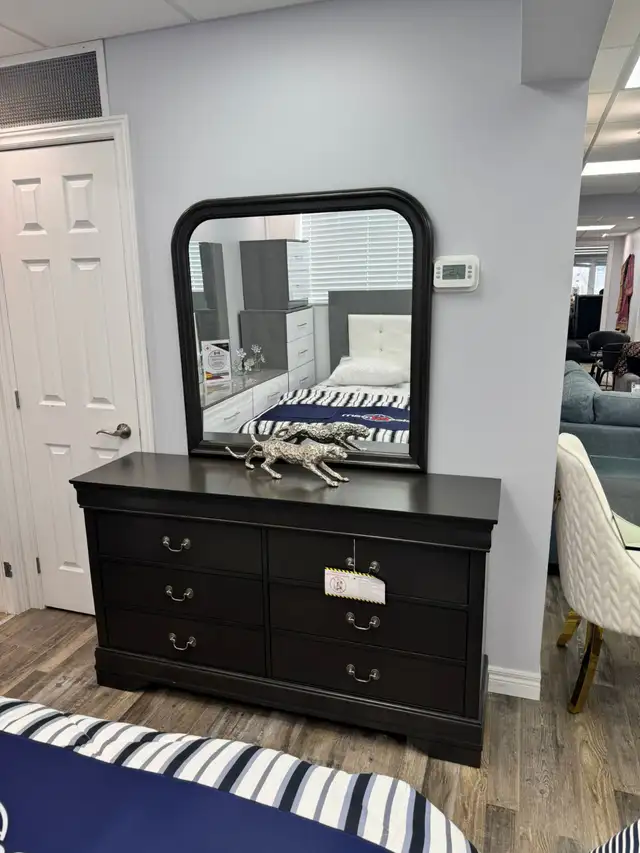 New Dresser with Mirror Floor Model Sale