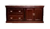 High-End Wood Veneer Bookcase & Storage Cabinets - Photo 9