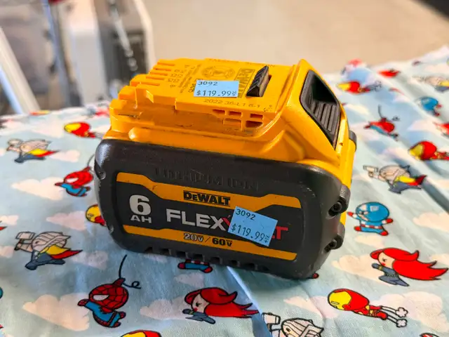 DEWALT 20V/60V MAX FLEXVOLT 6.0 AH Battery (#3092)