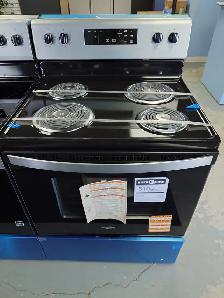 Whirlpool '30' Stainless Steel Freestanding Coil Top Range