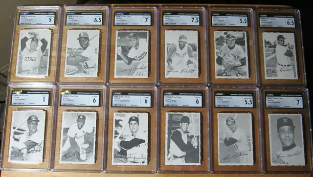 Set de cartes de baseball OPC DECKLE EDGE 1969 à vendre