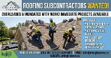 ROOFING SUBCONTRACTORS WANTED – Overloaded with Work!