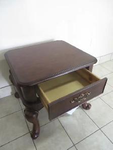 New (ASHLEY) Large Size, Solid Wood End Table - Photo 3