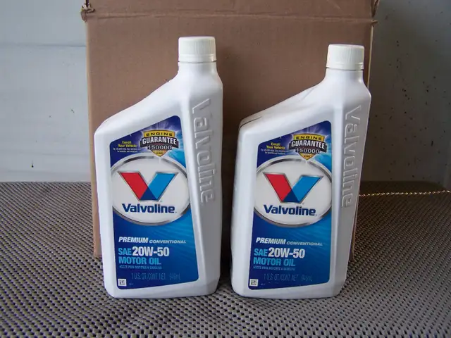 Valvoline  conventional 20W-50 motor oil