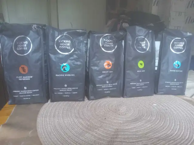 Kicking Horse Coffee Beans 1LB Unopened Expiry 2027