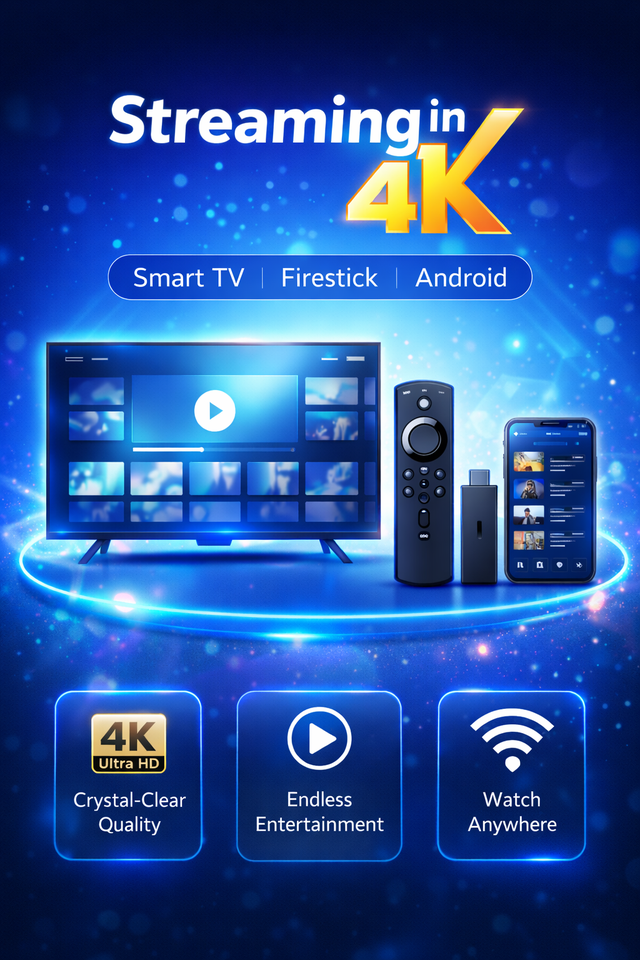 PREMIUM IPTV 4K AND UHD QUALITY CONTENT