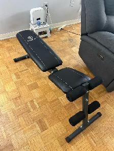 Dumbbells, EZ Barbell & Adjustable Bench - Photo 2