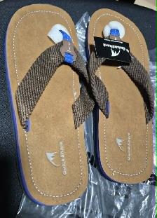 QUICK SHARK MEN'S SIZE 14 ARCH SUPPORT FLIP FLOPS – NEW WITH $20 - Photo 3