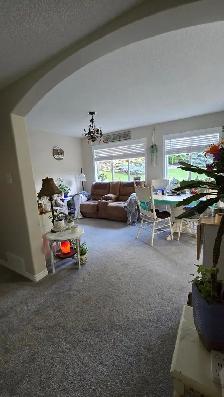 Bright two bedroom basement suite for rent in Kelowna