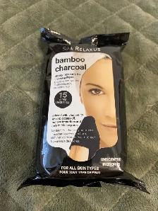 Bamboo Charcoal Wipes Brand New