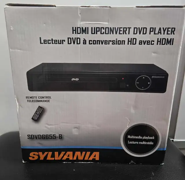 SYLVANIA DVD PLAYER WITH REMOTE