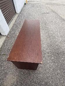Free delivery used Wooden Media Console - Photo 6
