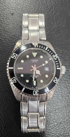 CASIO DIVE WATACH  40MM BKACK