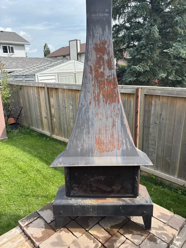 Outdoor wood burning stove. call Dave at 780-212-2233 $300 obo