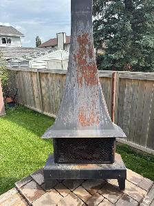 Outdoor wood burning stove. call Dave at 780-212-2233 $300 obo