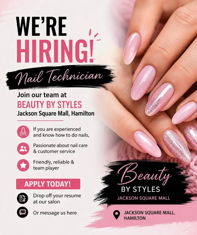 Hiring Nail Technician