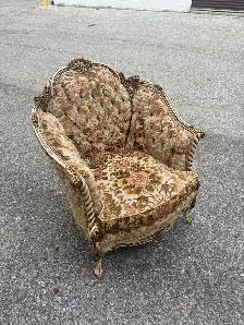 Free delivery used Vintage Accent Chair - Photo 3
