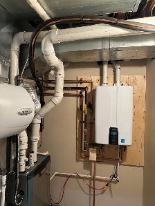 Tankless installation