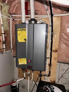 Tankless installation - Photo 6