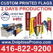 OUTDOOR Custom Printed DOUBLE-SIDED Feather Teardrop Flags Flag