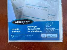 Wilson Jones 10-pack Plastic Sleeves,  22151 - Photo 2