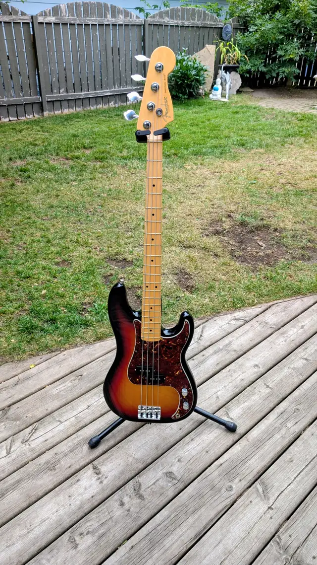 2008 Fender USA Precision bass guitar