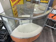 2 Glass Semi-Circle Display Cabinets - Photo 2