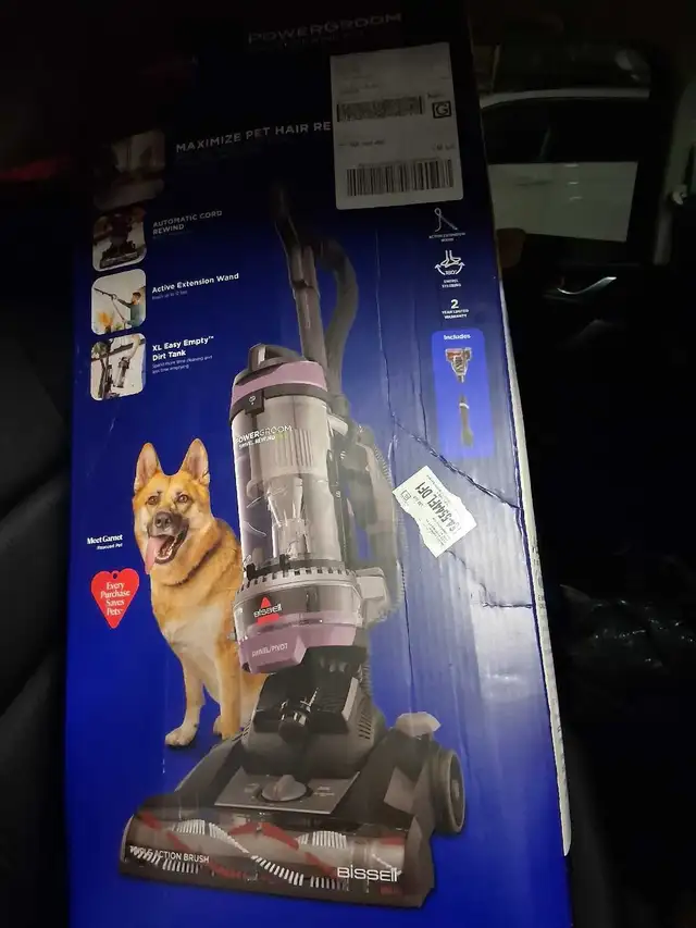 Bissell PowerGroom Swivel Rewind Pet Vacuum
