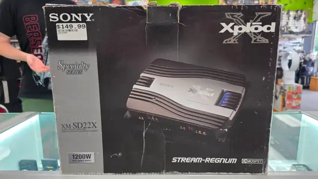 SONY Xplod 2/1 Channel Power Amplifier XM-SD22X - BRAND NEW