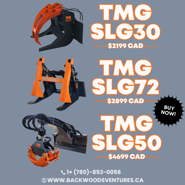 TMG Industrial Log Grapples & Attachments