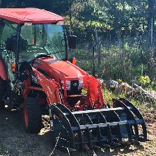 TMG Industrial Skeleton & Root Rake Grapple Skidsteer Attachment - Photo 3