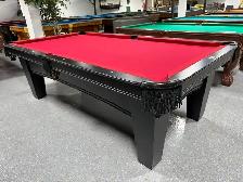 Table de billard usagée de marque Brunswick Bayfield 8 pieds