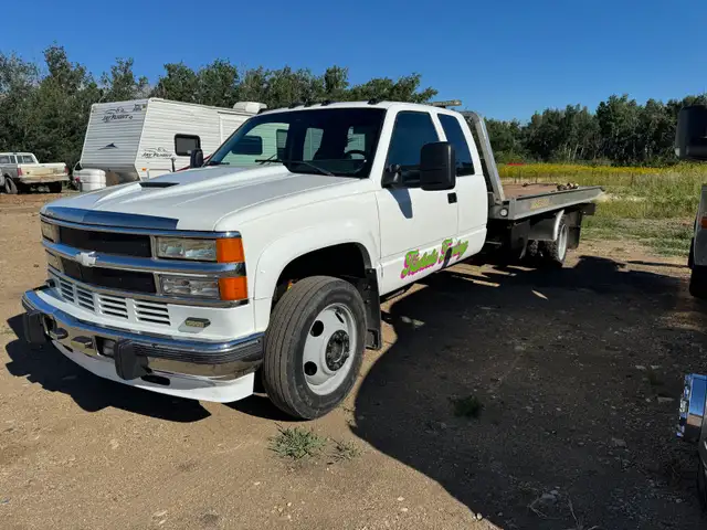 1997 Chev 3500 HD Flat deck