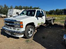 1997 Chev 3500 HD Flat deck