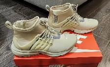 Women’s Nike Air Presto Mid Utility shoes – Beige/Sand – size 7 - Photo 5