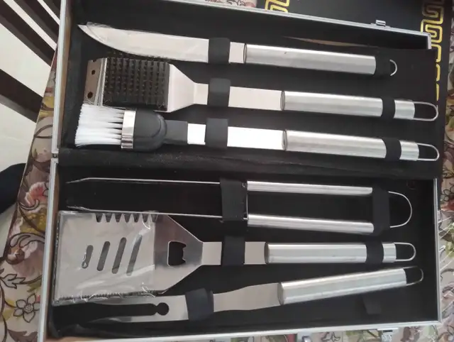 Barbecue Utensils Accessories Grill Tool Set With Case