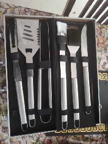 Barbecue Utensils Accessories Grill Tool Set With Case - Photo 2
