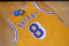 New w/ Tags Kobe BRYANT All Embroidered Jersey - Photo 8