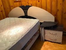 Set de chambre et matelas queen
