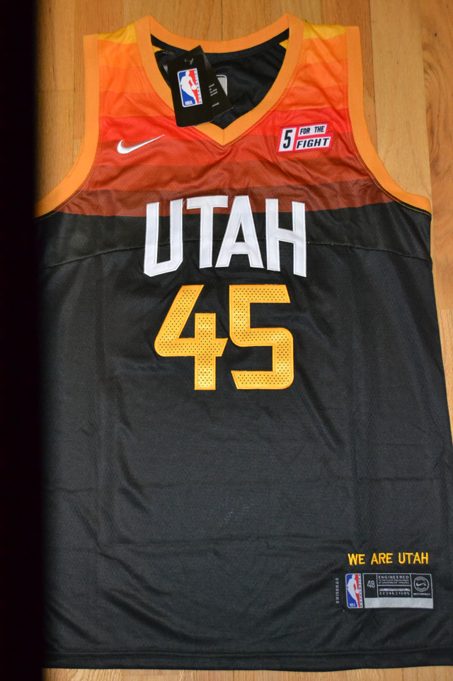 New w/ Tags DONOVAN MITCHELL All Embroidered Jersey