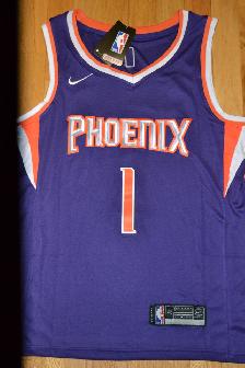 New w/ Tags DEVIN BOOKER All Embroidered Jersey