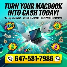 Cash for MacBooks – Fast, Safe & Top Dollar Paid!