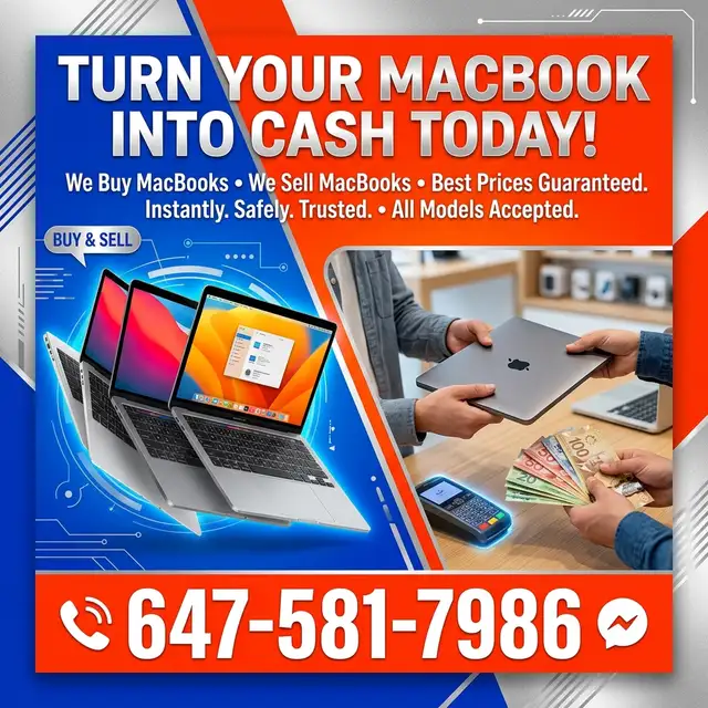 SELL YOUR MACBOOK FOR CASH Best Rates Guaranteed!