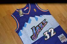 New w/ Tags KARL MALONE All Embroidered Jersey - Photo 2