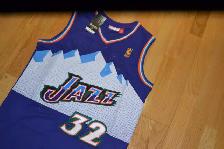 New w/ Tags KARL MALONE All Embroidered Jersey - Photo 3
