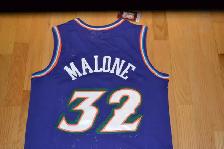 New w/ Tags KARL MALONE All Embroidered Jersey - Photo 9