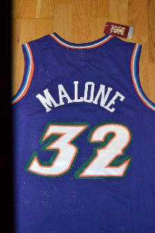New w/ Tags KARL MALONE All Embroidered Jersey - Photo 10