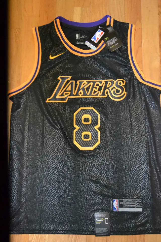 New w/ Tags KOBE BRYANT All Embroidered Jersey