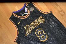 New w/ Tags KOBE BRYANT All Embroidered Jersey - Photo 2
