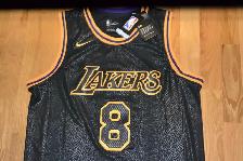 New w/ Tags KOBE BRYANT All Embroidered Jersey - Photo 4